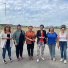 Candidatas de ERC en municipios de la N-230 en el Segrià.