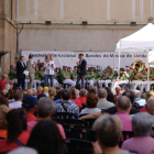 Concert ahir al migdia a la plaça Paeria.