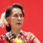 Imatge d’arxiu de la líder birmana Aung San Suu Kyi.