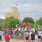 El castillo y la colegiata de Mur acogieron ayer el estreno del montaje ‘románico’ de Comediants.