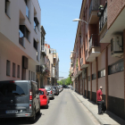El carrer Girona, a Pardinyes.