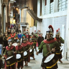 Imagen de archivo del desfile de las tropas romanas en Balaguer.