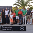 Alguns dels participants en el torneig Nayper Motor, a les instal·lacions del Raimat Golf Club.