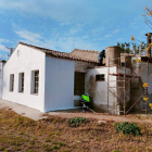 Els treballs de rehabilitació del Casal Municipal de la Saira.