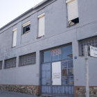 El almacén de Sant Guim donde hallaron la plantación.