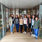 Algunos de los educadores sociales con plaza en Lleida.