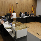 El escrutinio definitivo ayer en la junta electoral de zona de Lleida.