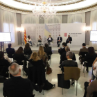 Un momento de la II Jornada de trabajo celebrada en el palacio de Pedralbes.