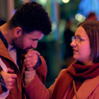 Alba y Josep, protagonistas de la serie. 