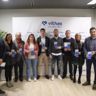 La prueba se presentó ayer en las instalaciones de Vithas Lleida, ante la Llotja.