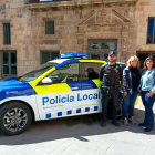 El nuevo coche patrulla de la Policía Local de Tàrrega. 