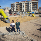 La plaza de Les Bòbiles de Tàrrega quedará lista en un mes.