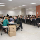 La Junta Electoral de Zona va dur a terme ahir el recompte final a la Ciutat de la Justícia de Barcelona.