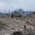 Los ataques rusos dejan un rastro de destrucción en Ucrania.