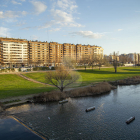 Imagen de archivo de río Segre a su paso por Lleida ciudad.