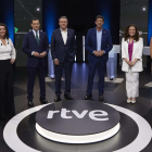 Cara a cara entre los seis candidatos a presidir la Junta de Andalucía