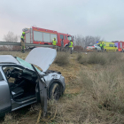 Foto del accidente de Fraga.