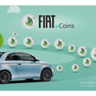 Les Fiat e.Coins es generen al conduir el nou 500 i es poden gastar en productes i serveis al mercat Kiri, que inclou més de 350 firmes.