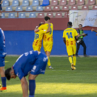Mario Rivas y Diamanka se estrenaron como goleadores este sábado ante el Alzira.