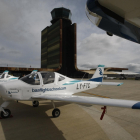 Aviones de BAA Training en el aeropuerto de Alguaire.