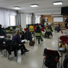 Imagen de archivo de una prueba de oposiciones docentes.
