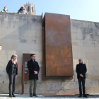 Inauguren el memorial per "dignificar i fer justícia" a les víctimes del camp de concentració de la Seu Vella de Lleida