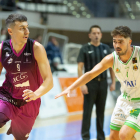 Fabio Santana, en una acció del partit de dimecres passat a la pista del Castelló.