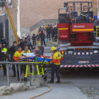 Dos hombres fueron detenidos acusados de prender fuego a un edificio del Barri Antic el día 21.