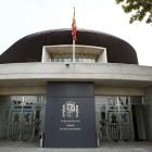 Imatge de la façana de l’Audiència Nacional.