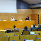Una de las comparecencias en el marco de la Comisión del U de Octubre de Lleida