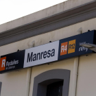 Estació de Rodalies de Manresa.