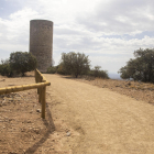 Imatge del nou accés a aquesta fortificació medieval.