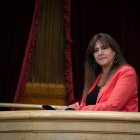 La presidenta suspesa del Parlament, Laura Borràs.