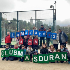 El Club Esportiu Mas Duran de Cervera organizó una caminata solidaria. 