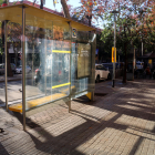 La baralla a Barcelona va tenir lloc en aquesta parada d’autobús.