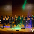 El concierto navideño de Veus.kat, ayer por la tarde en el Auditori Enric Granados. 