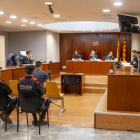 El juicio se celebró ayer en la Audiencia de Lleida. 