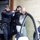Mossos d'Esquadra enduent-se el detingut per matar un paleta a Puigcerdà.