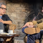 Andreu Buenafuente conversa amb Eloi Vila en el primer programa.