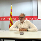 El primer secretari de l'agrupació del PSC de Lleida i cap de l'oposició a la Paeria, Fèlix Larrosa.
