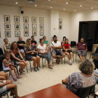 Una veintena de vecinos de Torres de Segre se presentaron voluntarios en la primera reunión.