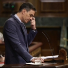 Manifestaciones frente al Congreso por un “Sáhara libre”  -  Las muestras de disconformidad ante el giro del Gobierno con el Sáhara se extendieron a las afueras del Congreso, donde un grupo de manifestantes saharauis protestaron y reclamaron  ...