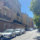 El incendio de ayer tuvo lugar en una vivienda de la calle Beat Francesc Castelló Aleu de Lleida. 