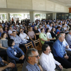 Més de 400 exalumnes i exprofessors es van reunir a la facultat d’Agrònoms.