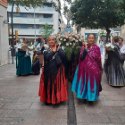 La processó de la Verge del Pilar va obrir la jornada a Lleida.