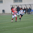 Una acción del partido disputado el sábado en Artesa de Segre.