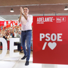 PSOE. Sánchez va arrancar la campanya a la Casa de Campo de Madrid i està previst que el dia 16 vagi a un acte electoral a Barcelona.