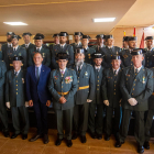 La Guàrdia Civil de Lleida condecora diversos agents el dia del Pilar