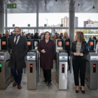 Sant Andreu inaugura estación de Rodalies tras meses de obras