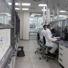 Imagen del laboratoria de SGPC Pharma de Malgrat de Mar.